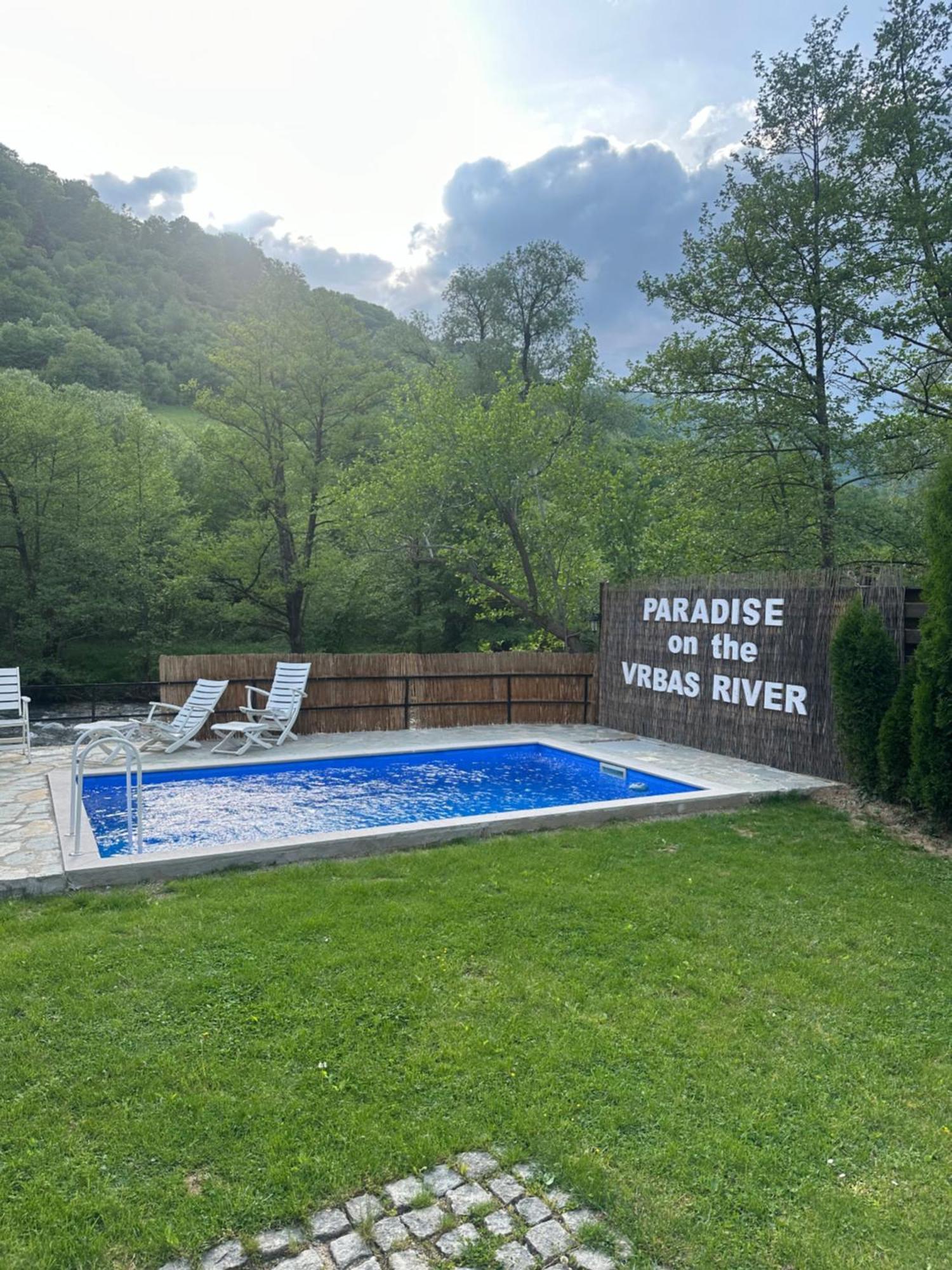 Paradise On The Vrbas River Jajce Buitenkant foto