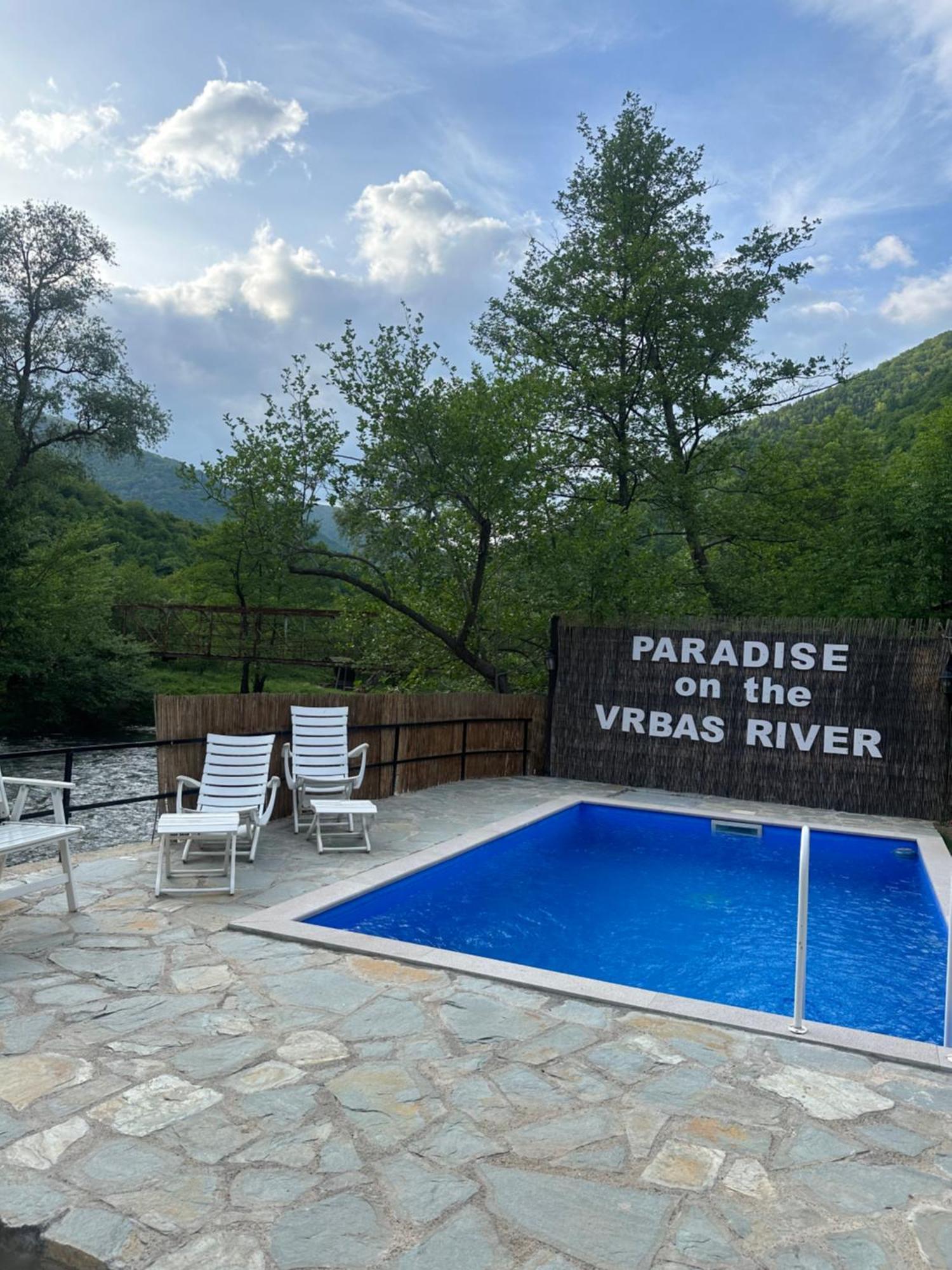 Paradise On The Vrbas River Jajce Buitenkant foto